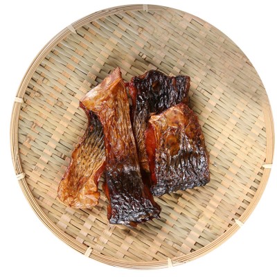 腊鱼烟熏湖南腊柴火风吹草鱼干鱼肉块腊鱼腊肉腊味鱼干货餐饮食材2包图5