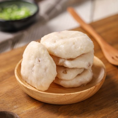 手打墨鱼饼酒店茶餐厅广式速冻鱼丸餐饮关东煮食材商用鱼饼批发  2件图2