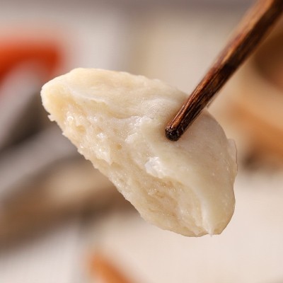 手打墨鱼饼酒店茶餐厅广式速冻鱼丸餐饮关东煮食材商用鱼饼批发  2件图4