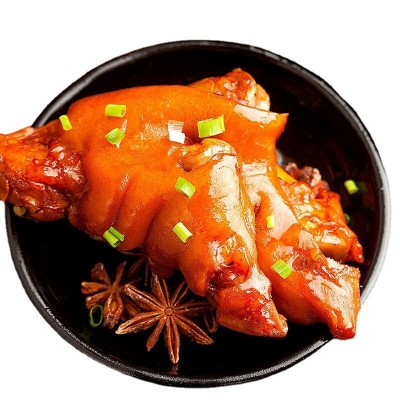 四川真空休闲零食麻辣卤味猪蹄250g猪手蹄筋软糯香2袋图5