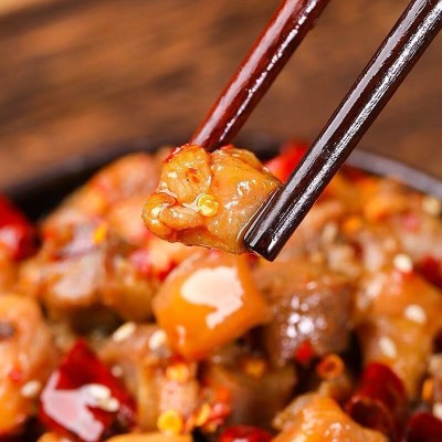 四川麻辣冷吃鸭肉鸭丁系列产品 源头货源 真空包装休闲即食类零食2袋图4