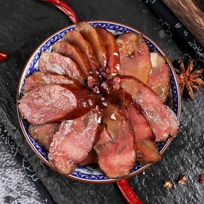 四川纯肉腊肠正宗川味烟熏香肠腊肉农家风干手工罐肠麻辣五香广味  2份图3