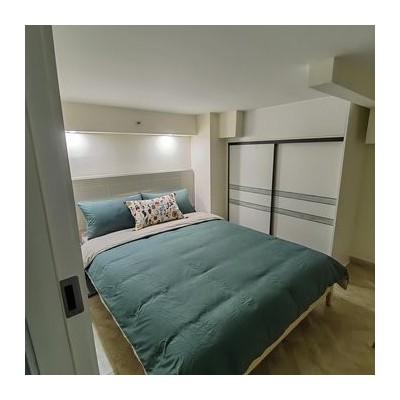 Loft家庭房2室1厅双卫（无接触入住+免费停车+可开票+洗衣机+冰箱）图3