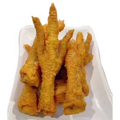 开袋即食零食黄金炸鸡爪 美味传统便携熟食鸡爪 人工制作烹炸鸡爪  2斤图5