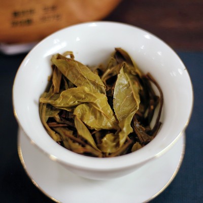 云南普洱茶生茶薄荷塘饼茶357g厂家直销支持一件代发   1饼图4