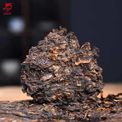 龙园号 龙园印象 普洱茶 熟茶 357g 2023高端礼盒茶  2盒图3