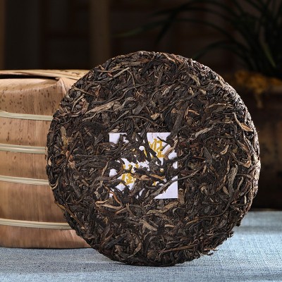 茶叶批发云南七子饼茶 2018年老班章古树普洱茶生茶357克普洱茶饼  2饼图4