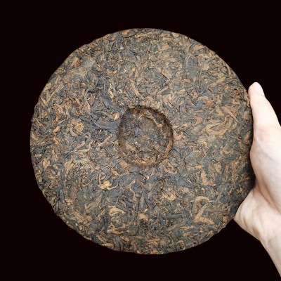 云南茶叶批发普洱熟茶 6年陈韵勐海班章宫廷普洱茶 357克普洱茶饼  2饼图4