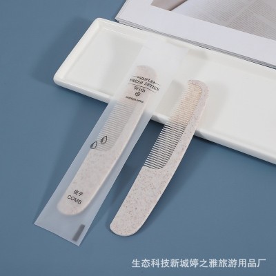 酒店宾馆洗漱用品发梳民宿客栈居家日用旅行便携一次性梳子批发100把图3