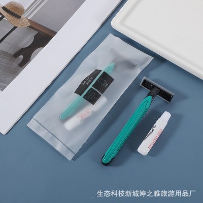 旅行常备便携式一次性剃须刀刮胡刀刮毛刀带剃须膏酒店宾馆批发100套图3
