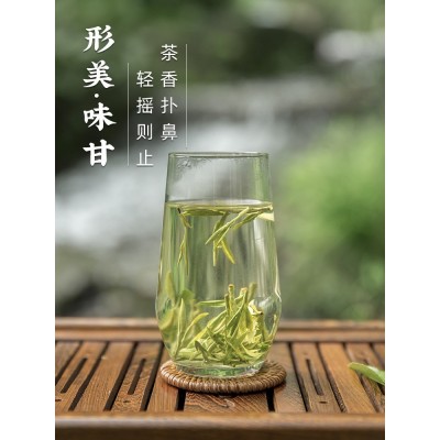 西湖牌明前特级龙井茶叶高档茶叶礼盒装绿茶春茶礼袋  5盒图2