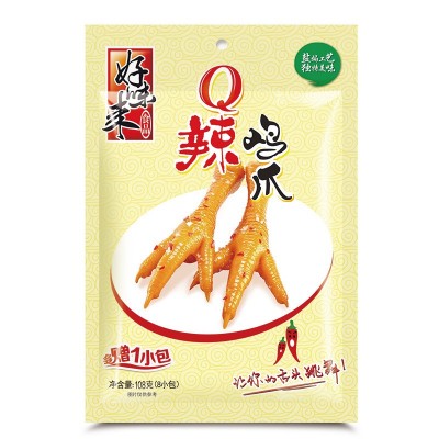 好味来108g盐焗鸡爪凤爪熟食厂批休闲零食香辣鸡脚办公小吃特产  2包图5
