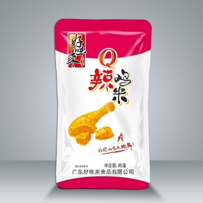 好味来500g香辣鸡米独立装鸡肉粒一元小吃广东特产休闲熟零食鸡丁  2包图4