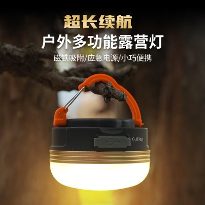 怀尔德户外露营灯照明营地装饰帐篷野营天幕氛围手提超长续航挂式 2个