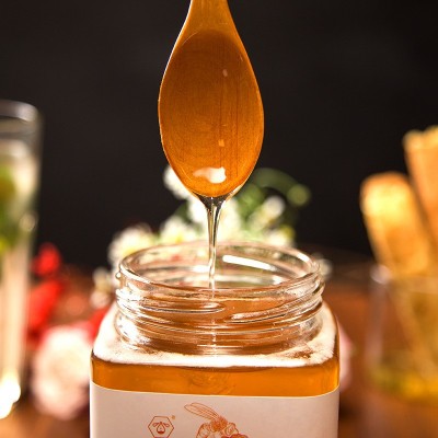 蜜享同喜百花蜂蜜500g玻璃瓶装厂家一件代发  2瓶图3
