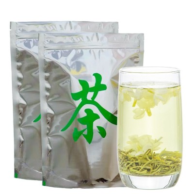 知茶人浓香耐泡型茉莉花茶2023新茶飘雪四川蒙顶山绿茶叶500g散装  2斤图4