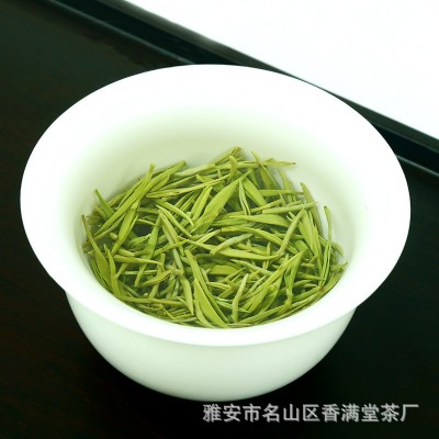 蒙顶山绿茶2023新茶毛尖茶叶四川雅安毛峰春茶谷雨浓香型散装500g  2斤图4
