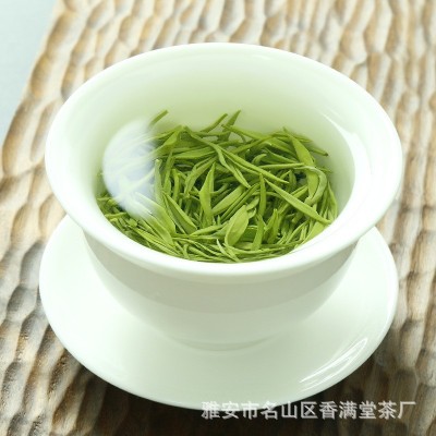 蒙顶山毛峰绿茶叶2023新茶四川雅安云雾高山毛尖浓香型散装500g  2斤图3