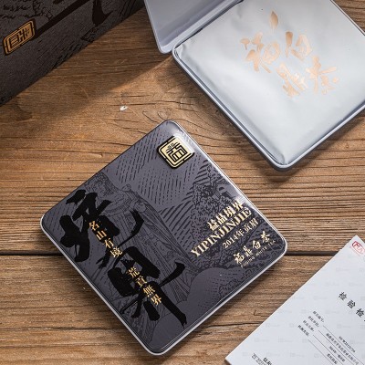 高山日晒福鼎白茶老白茶陈年香茶叶白茶小方片礼盒装批发源头厂家  2盒图3