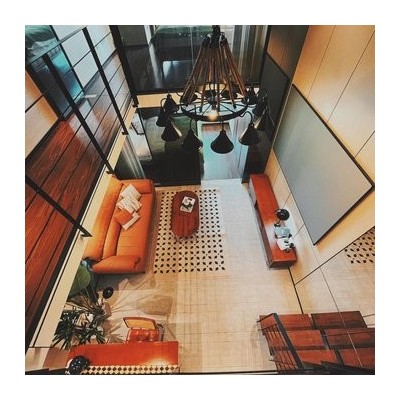 尘缘-中古风LOFT两居巨幕投影图5