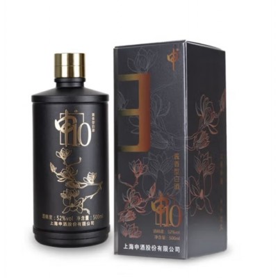 申酒酱香型白酒上海申酒申6礼盒装52度粮食陈年酒500ml单瓶申8申10 申10图2