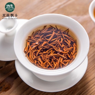 双越飘乡2023新茶工夫红茶花果香茶叶正山金骏眉小种茶散装批发  1斤图2
