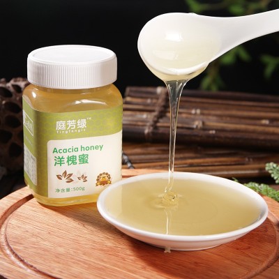 庭芳绿洋槐蜜 批发农家自产原蜜小包装蜂蜜代发液态槐花蜜500克  2瓶图4