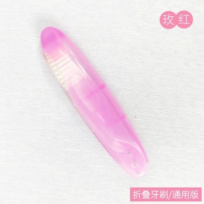 旅行折叠牙刷旅游出差酒店客房航空便携成人软毛一次性可折叠牙刷10支图4