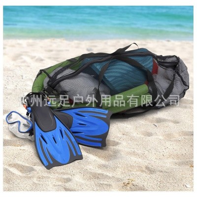 厂家批发网眼行李袋 多功能超大健身包透气网眼旅行包2件图2