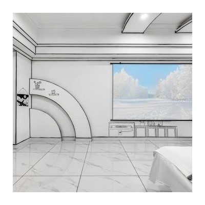 漫｜二次元一居室（120寸坚果投影+负氧离子氧吧蛋）图3
