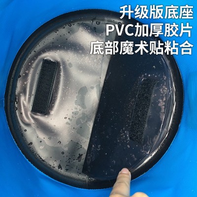 厂家直销 新款 钓鱼桶 折叠水桶 户外便捷 钓箱 洗车桶 一体成型2个图4