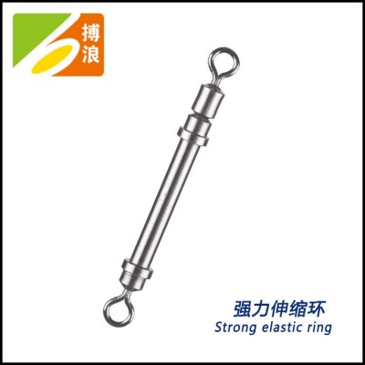 强力伸缩环 卸力八字环 金属铅皮座 渔具小配件  2个图4