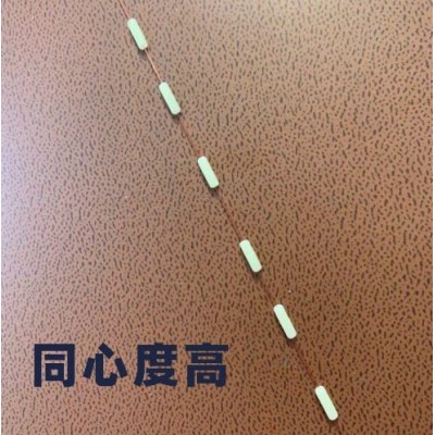 太空豆散把300粒硅胶圆柱不伤线做线组用渔具配件厂家批发  20个图4