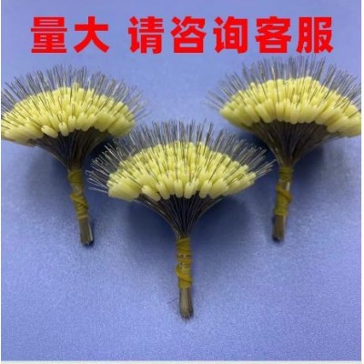 太空豆散把300粒硅胶圆柱不伤线做线组用渔具配件厂家批发  20个