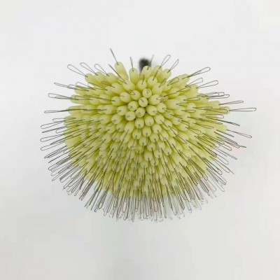 太空豆散把300粒硅胶圆柱不伤线做线组用渔具配件厂家批发  20个图5