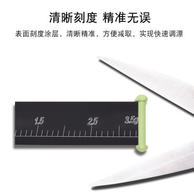 散装刻度魔术铅 传统钓组无需太空豆固定铅皮 不伤线硅胶铅皮座  10个图3