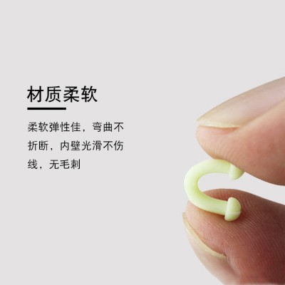 散装刻度魔术铅 传统钓组无需太空豆固定铅皮 不伤线硅胶铅皮座  10个图2