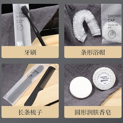 酒店一次性牙刷牙膏批发 软毛牙刷洗漱用品民宿宾馆旅行套装家用100套图4
