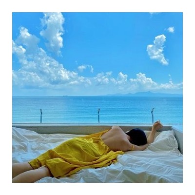 海景浴缸大床房图3