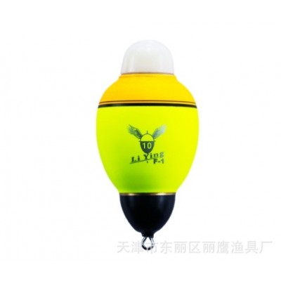 丽鹰海钓矶钓湖钓水库EVA外挂鱼漂浮标漂鲢鳙淡水抛投电子发夜光  3个图2