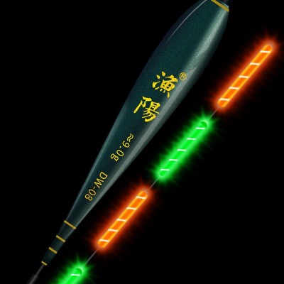 咬钩变色大物漂夜光漂电子浮漂鱼漂鱼标浮标库钓远投巨物青鱼鲢鳙  2支图2