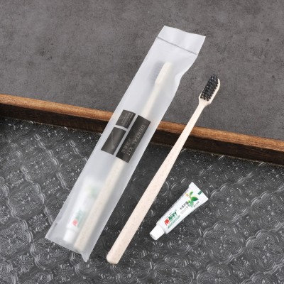 一次性酒店用品简约款牙刷牙膏洗浴用品宾馆民宿剃须刀旅行套装100套图4