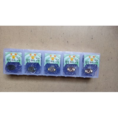 宝塔盒装丸世鱼钩1-28号手竿海竿用鱼钩钓鱼用品垂钓用品户外用品  5件图2