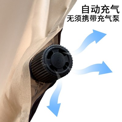 户外露营气垫床自动充气床垫双人加厚防潮垫帐篷地垫午睡垫子凉席12个图3
