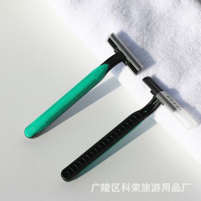 酒店一次性剃须刀现货浴场旅店须刨 批发宾馆客房刮胡刀 整箱2套图4