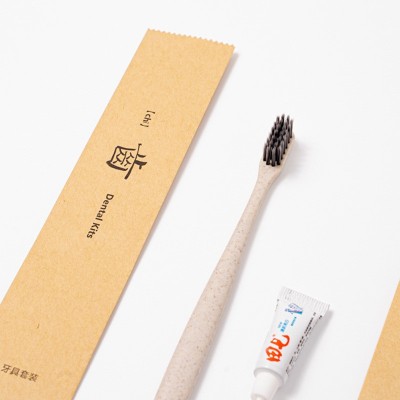 一次性牙刷牙膏酒店一次性牙刷一次性拖鞋一次性梳子 酒店牙刷100套图3