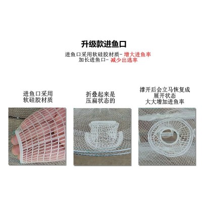 捕麦穗工具抓小鱼网捞龙虾捕虾笼大全渔网儿童捉黄鳝泥鳅网笼神器  2件图4