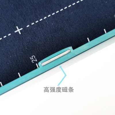 南行风带刻度仕挂盒渔具竞技子线盒两层超薄垂钓用品蓝白款可定制  5个图4