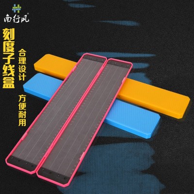 加厚款仕挂盒带刻度子线盒41cm45cm50cm鱼线盒垂钓用品收纳线盒  5个图2