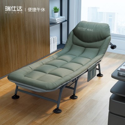 瑞仕达折叠床办公室午休神器家用简易单人医院陪护行军成人午睡床1件图2